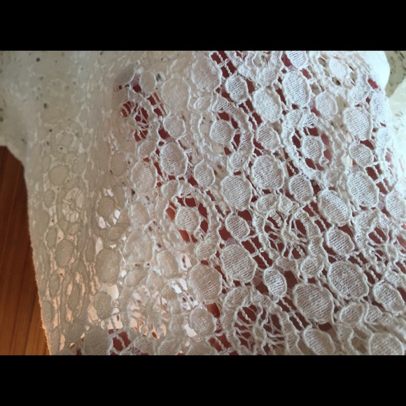 Anthropologie lace blouse size large - Picture 2 of 3
